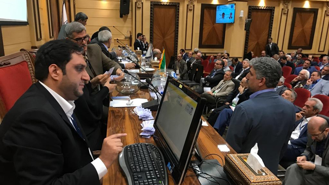 لحظه به لحظه با انتخابات هیات رئیسه دوره نهم اتاق ایران