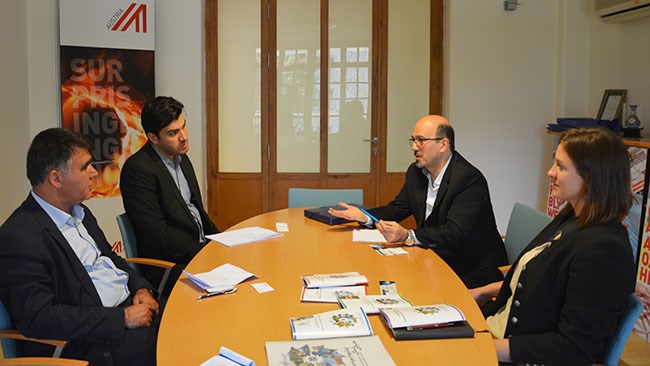 رئیس اتاق یاسوج با وابسته بازرگانی سفارت اتریش در تهران دیدار کرد.