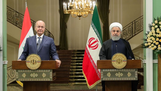 امروز ارزش مبادلات تجاری و اقتصادی ایران و عراق به حدود ۱۲ میلیارد دلار می‌رسد که به اعتقاد حسن روحانی این رقم می تواند به ۲۰ میلیارد دلار افزایش یابد.