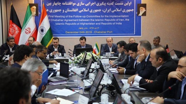 امروز نخستین نشست کمیته پیگیری اجرایی‌سازی توافقنامه چابهار با حضور نمایندگان ایران، افغانستان و هند در بندر چابهار برگزار شد.