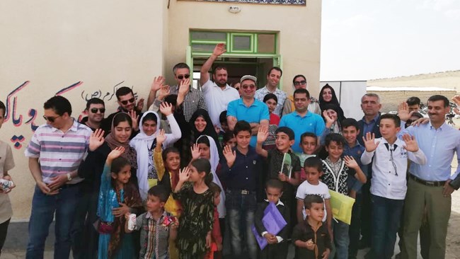 پنج مدرسه ساخته شده از سوی پویش «ایران من» در روستاهای آسمان‌بلاغی، تاشه‌کبود، ترمکچی، چوپلو و چراغتپه سفلی در شهرستان تکابِ آذربایجان غربی افتتاح شد.