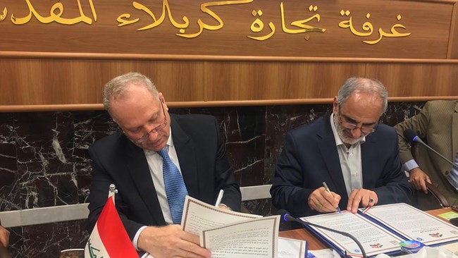 در سفر فعالان اقتصادی اتاق همدان به بغداد جلسات B2B برگزار و تفاهم همکاری‌های استانی بین اتاق بغداد و اتاق همدان به امضا رسید.