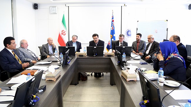 نشست مجمع عمومی عادی سالیانه اتاق بازرگانی ایران واسترالیا، چهارم تیرماه با حضور 48 نفر از اعضا در محل اتاق ایران برگزار شد.