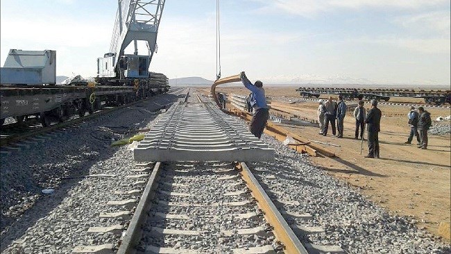خط ریلی حدود ۲۰۰ کیلومتری خواف–هرات در قالب چهار قطعه در حال احداث و تکمیل است که گفته می‌شود سه قطعه مورد تعهد ایران در این پروژه تا پایان امسال به پایان می‌رسد.