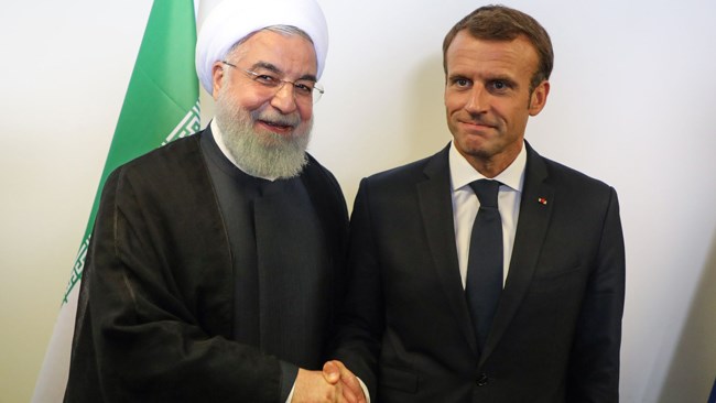 وب‌سایت المانیتور در واشنگتن از پیشنهادهای تازه فرانسه به ایران خبر داده است. دعوت حسن روحانی به نشست سران گروه 7 در فرانسه و همچنین گشایش خط اعتباری 15 میلیارد دلاری برای ایران در قالب اینستکس، پیشنهاد اروپایی‌ها برای نجات برجام بوده است.