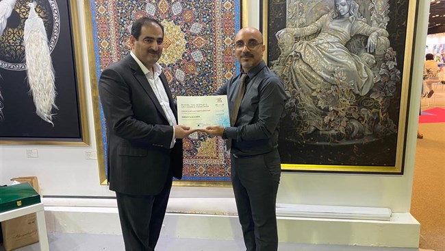اثر نقاشی ارائه شده توسط گالری ایرانی با نام گالری ژیان در نمایشگاه هنر جهانی دبی ۲۰۲۳ (World Art) به عنوان برجسته ترین اثر نمایشگاه انتخاب شد.