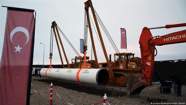 بر اساس توافق انجام شده بین ترکیه و رومانی از ابتدای اکتبر امسال، روزانه حدود 4 میلیون متر مکعب گاز طبیعی ترکیه به این کشور صادر می‌شود.