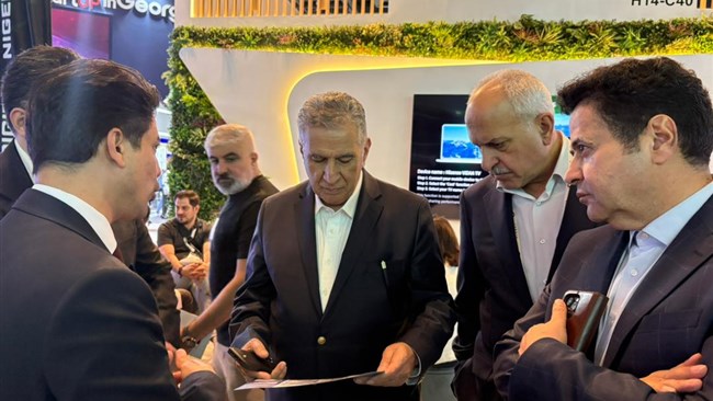 در سومین روز از نمایشگاه بین‌المللی جیتکس گلوبال ۲۰۲۵، پاویون جمهوری اسلامی ایران میزبان رئیس اتاق بازرگانی، صنایع، معادن و کشاورزی ایران بود.