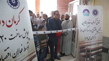 در جریان پویش مدرسه‌سازی اتاق کرمان، مدرسه کرمان دانا 13 با نام مدرسه صنایع مس شهید باهنر کرمان در شهر راین افتتاح شد.
